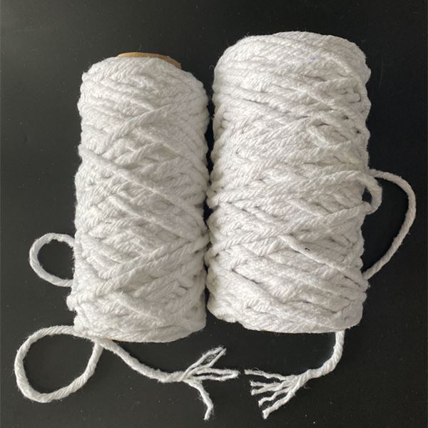 6 Ply biela bavlnená mop priadza